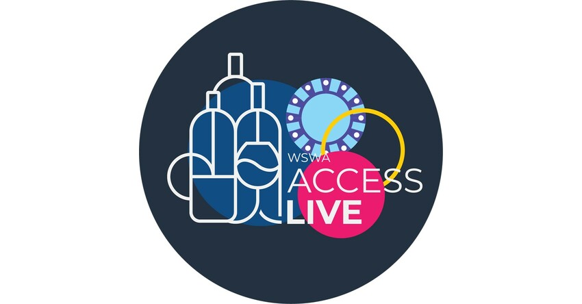 Access LIVE Circle Logo Prussia Blue Logo