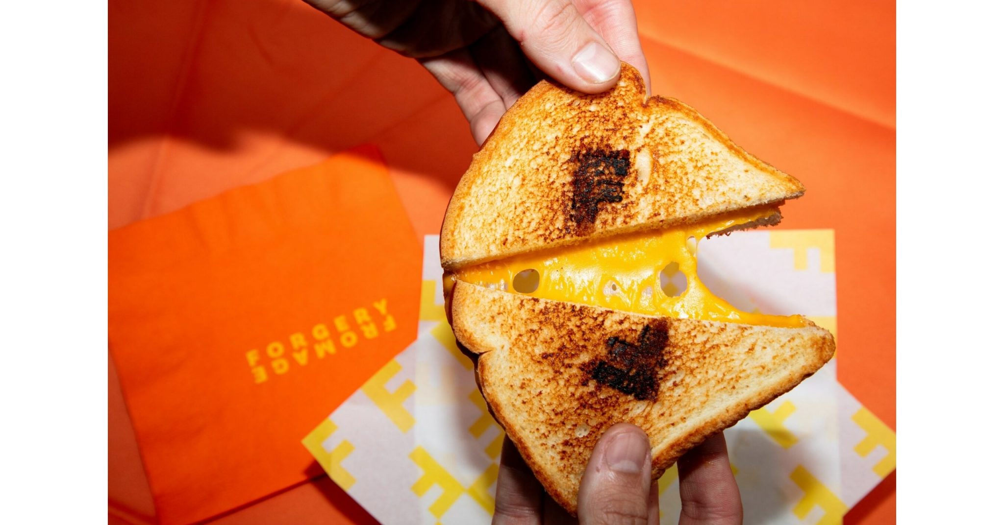 Daiya Fromage Forgery dupe grilled cheese sandwich scaled