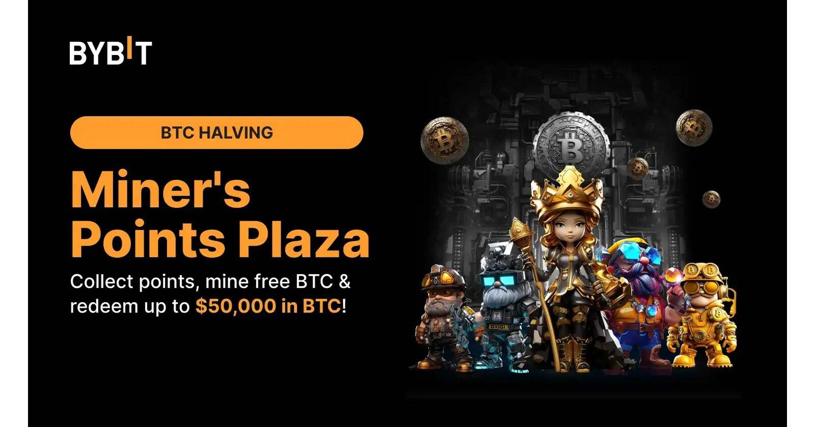 Bitcoin Halving Frenzy Join Bybit s Miner s Point Plaza a Shot