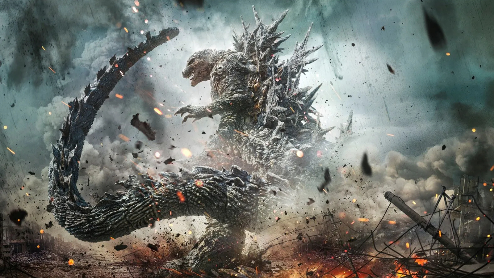 Godzilla Minus One key art
