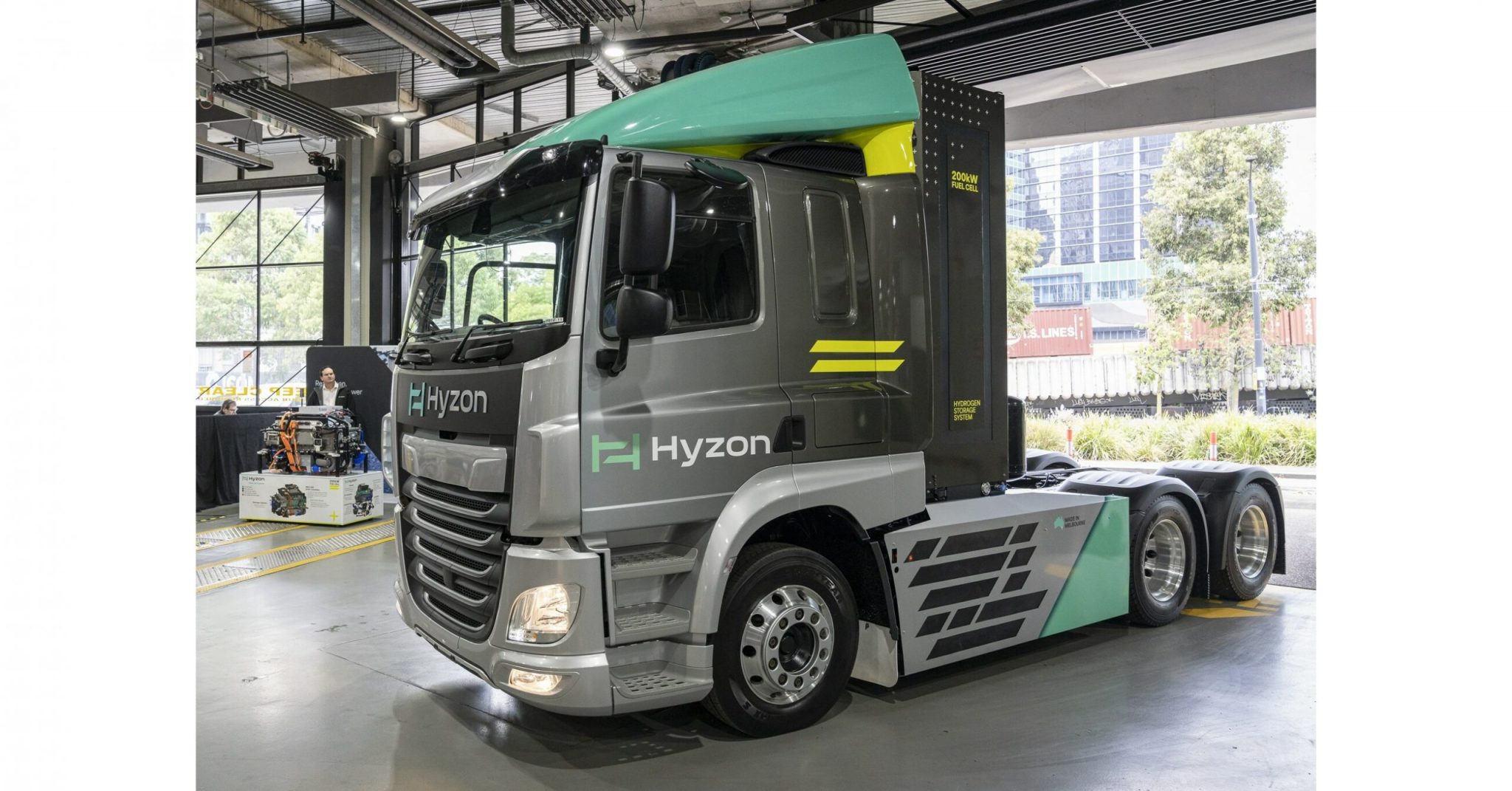 hyzon Prime mover launch at Kangan scaled