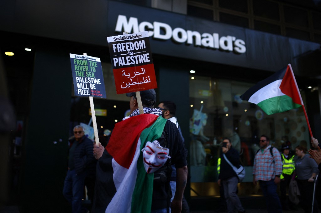 MCDONALDS GAZA BOYCOTT AFP