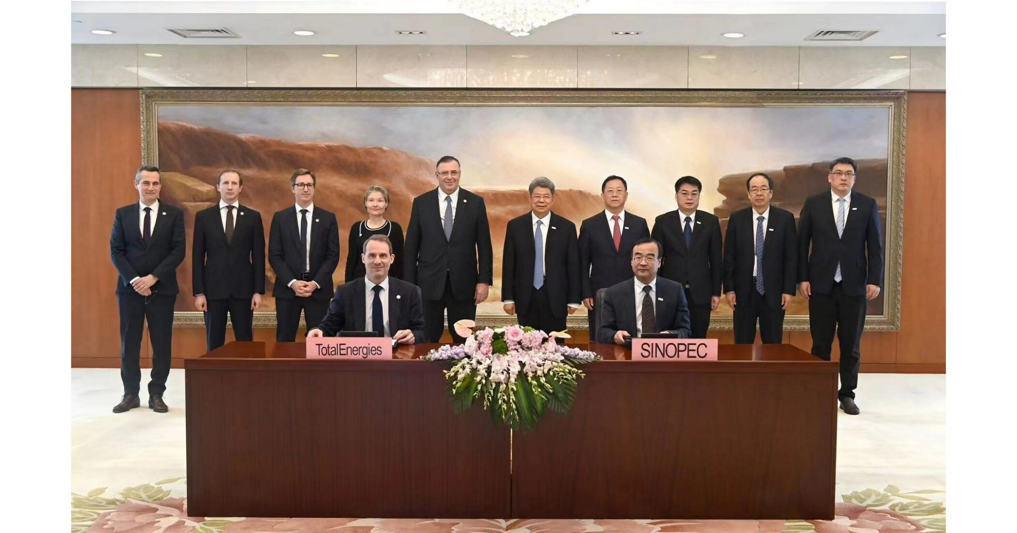 Sinopec TotalEnergies Ink