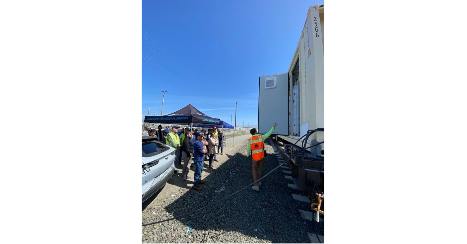 SunTrain Port of OAK Earth Day