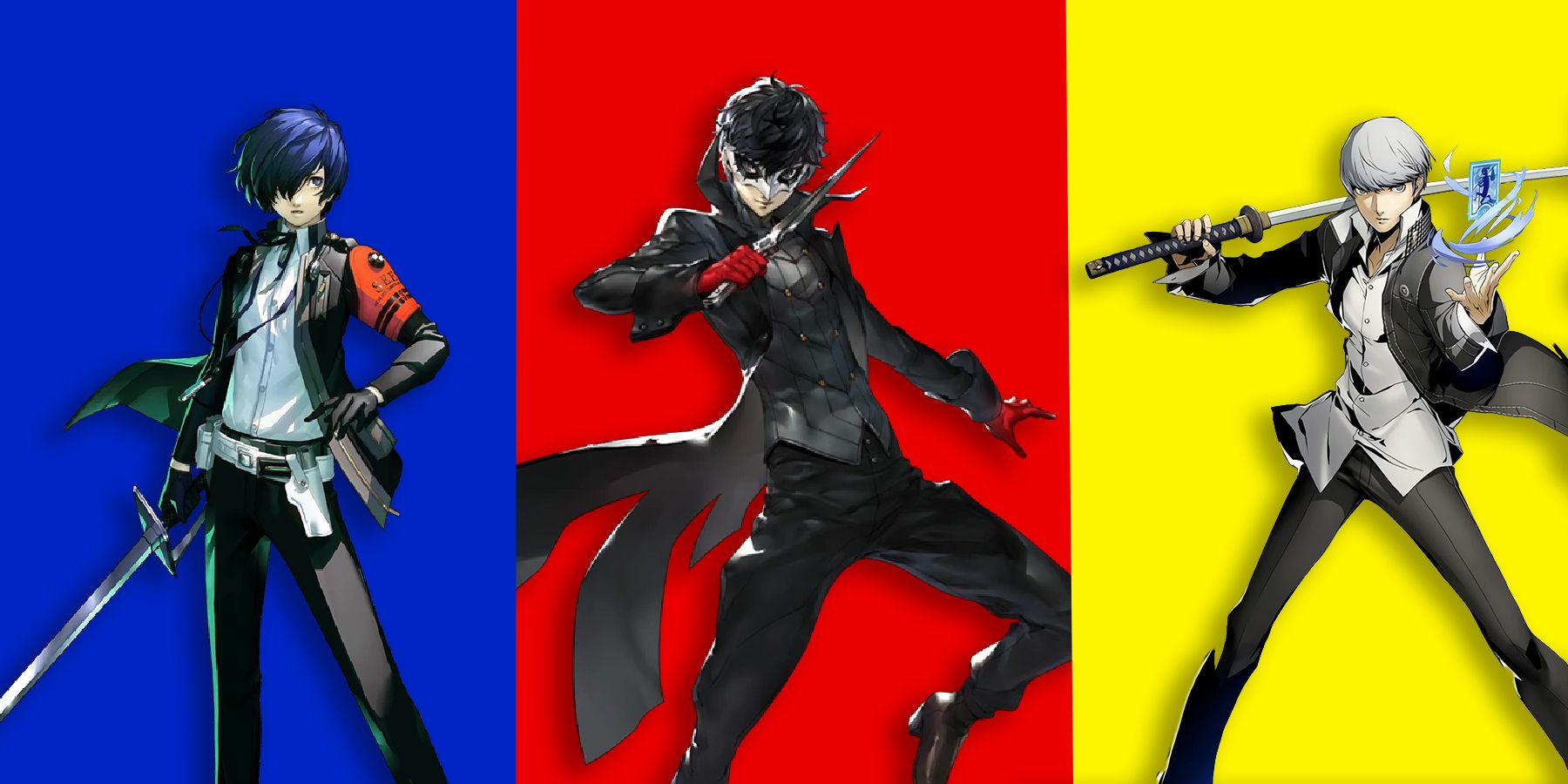 persona protagonists color theory