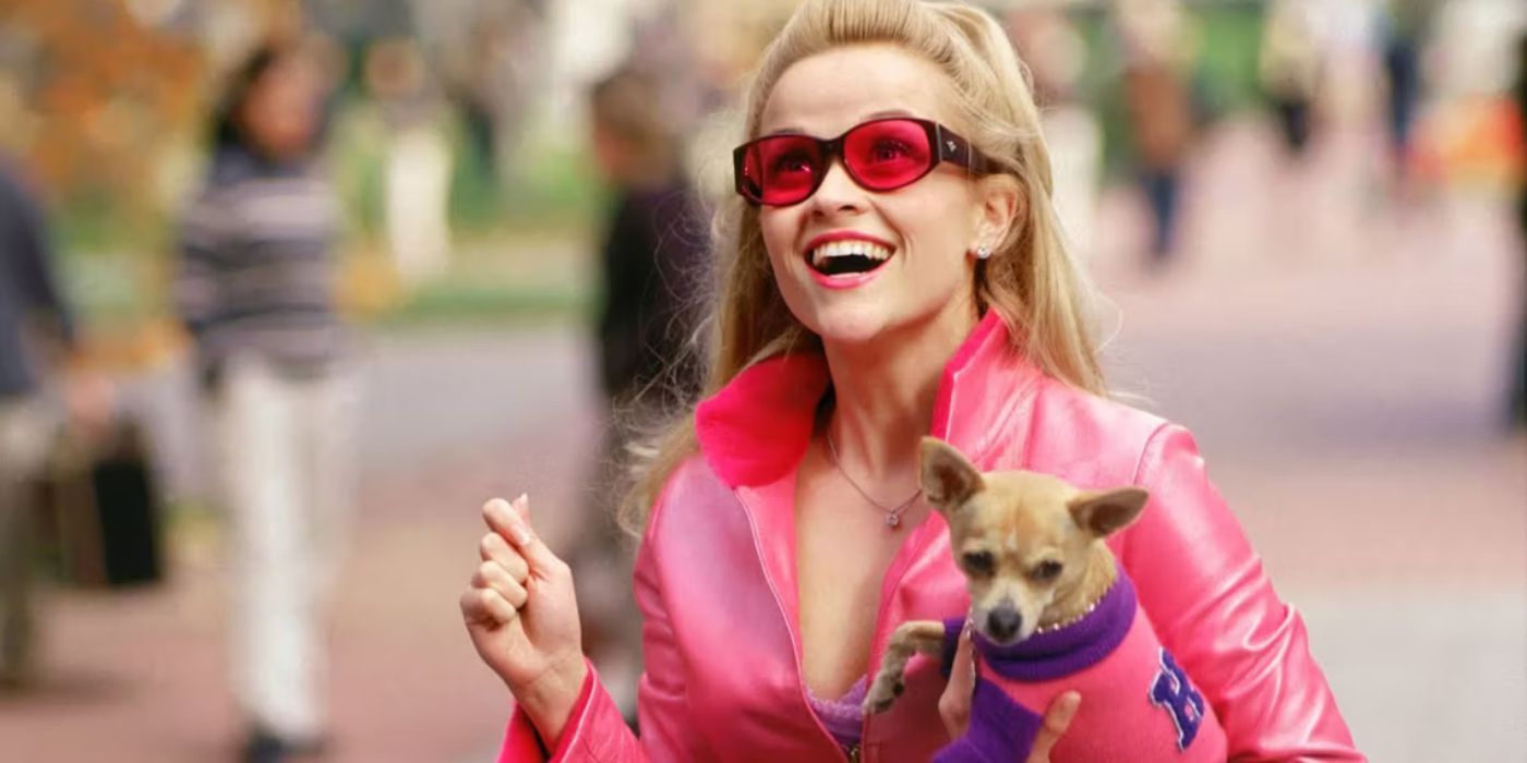 reese witherspoon as elle woods in legally blonde