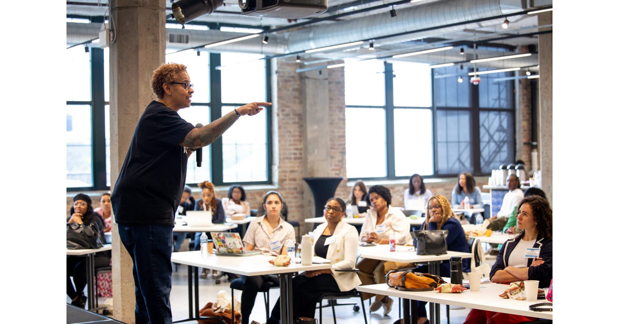 1863 Ventures CEO Melissa Bradley teaching 40 women business owners scaled