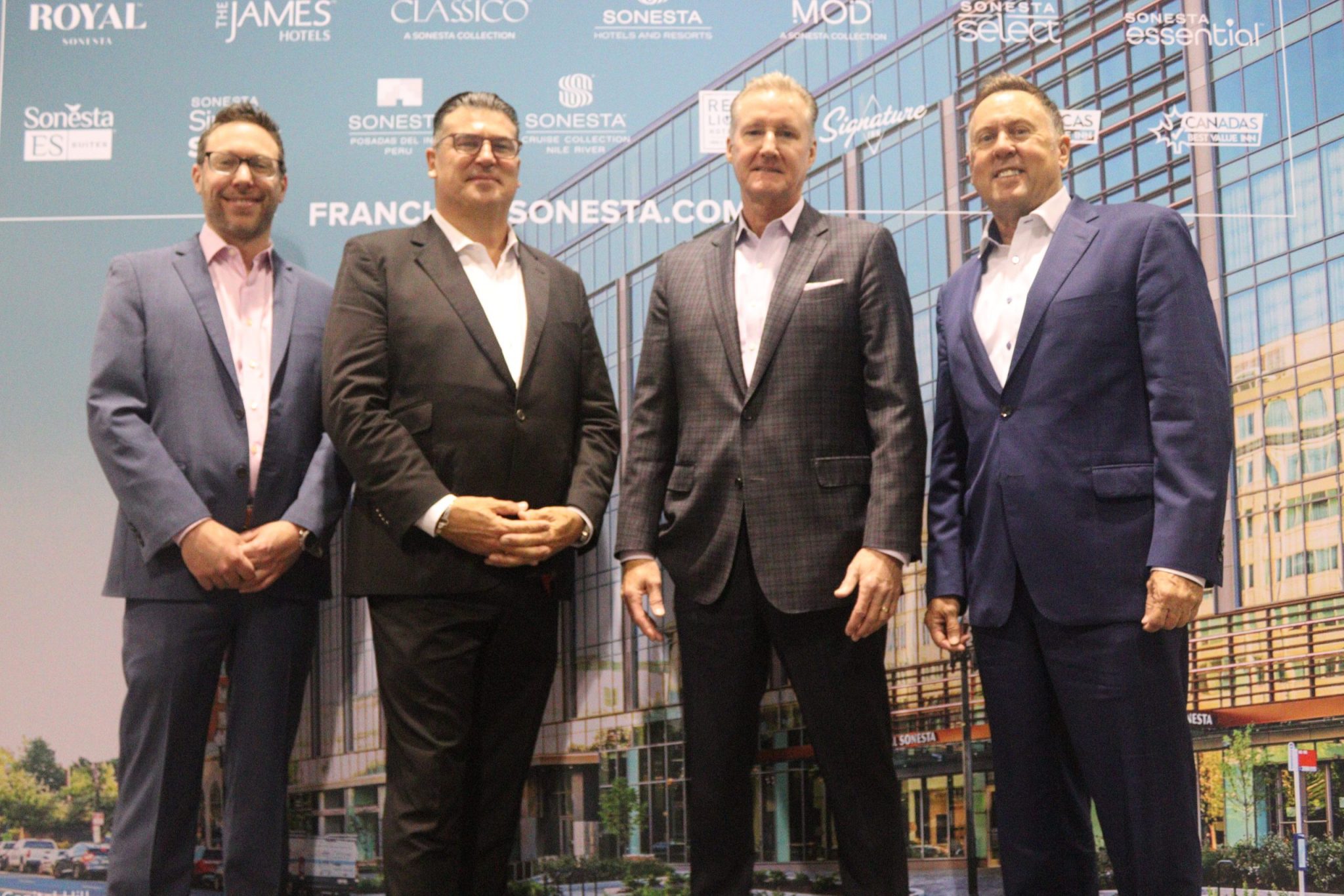 ENEWS 05 22 24 Sonesta franchise agreements group shot scaled