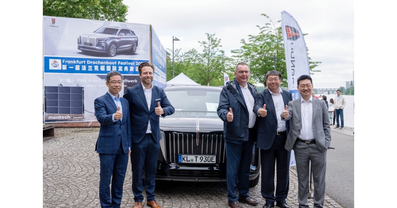 HONGQI Sponsors First Frankfurt Dragon Boat Festival 2024