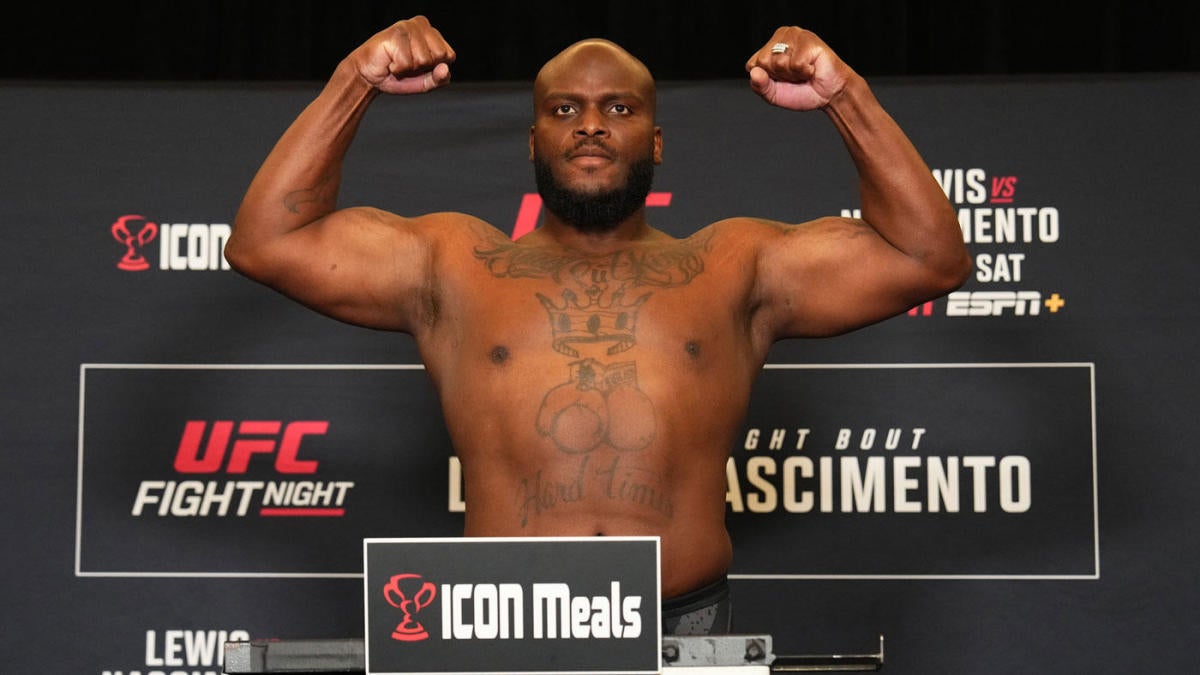 derrick lewis weighin