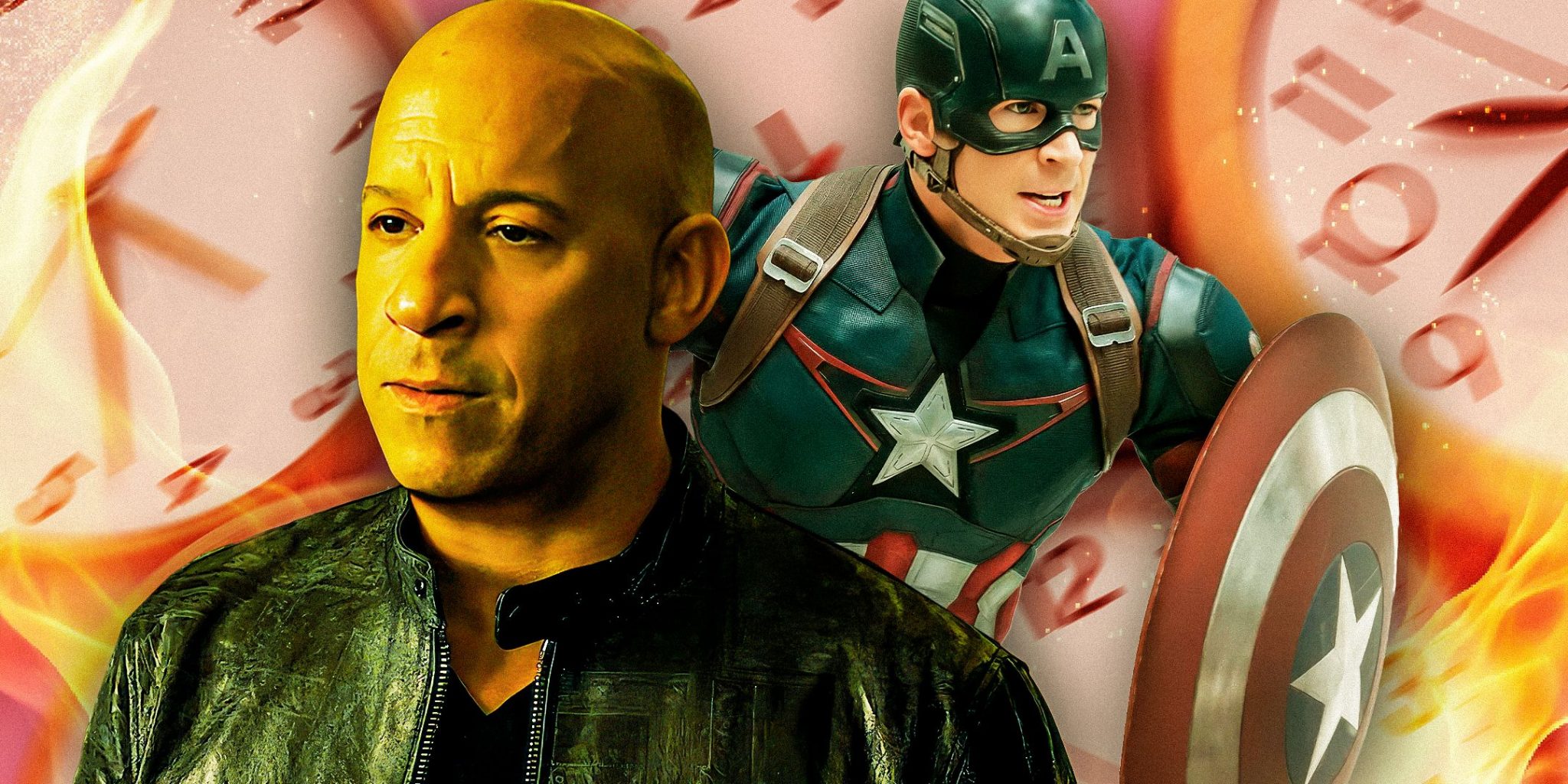 imagery from fast furious and mcu