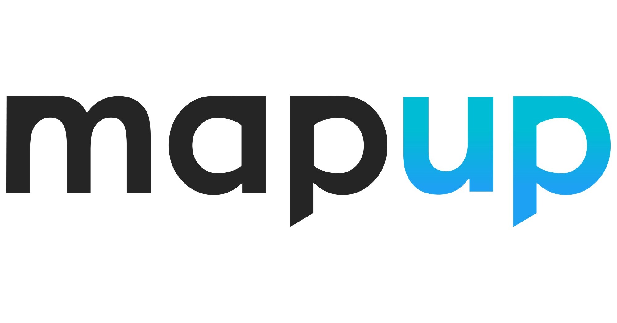 mapup logo black blue PR version