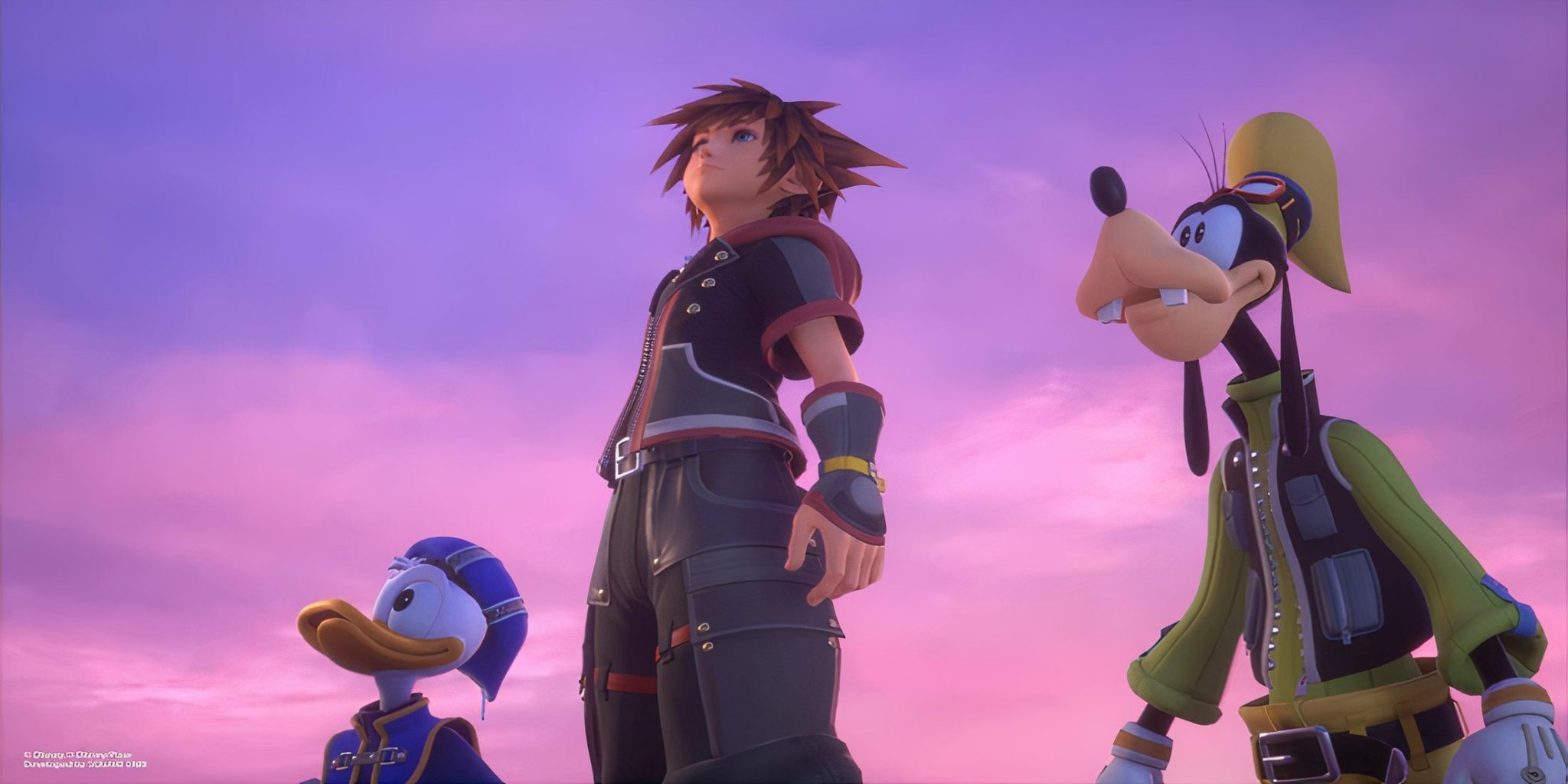 kingdom hearts 3 frozen donald goofy sora