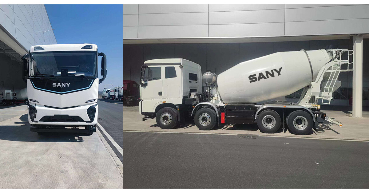 SANY 408P Electric Mixer Truck