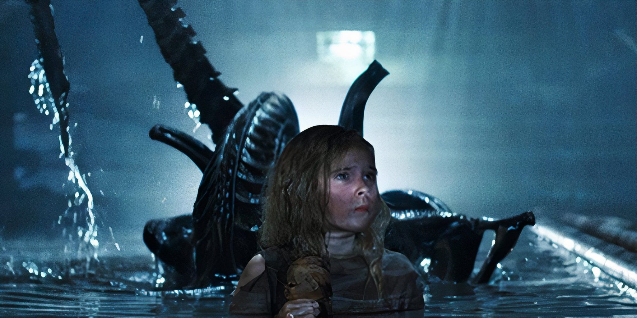 aliens newt and xenomorph