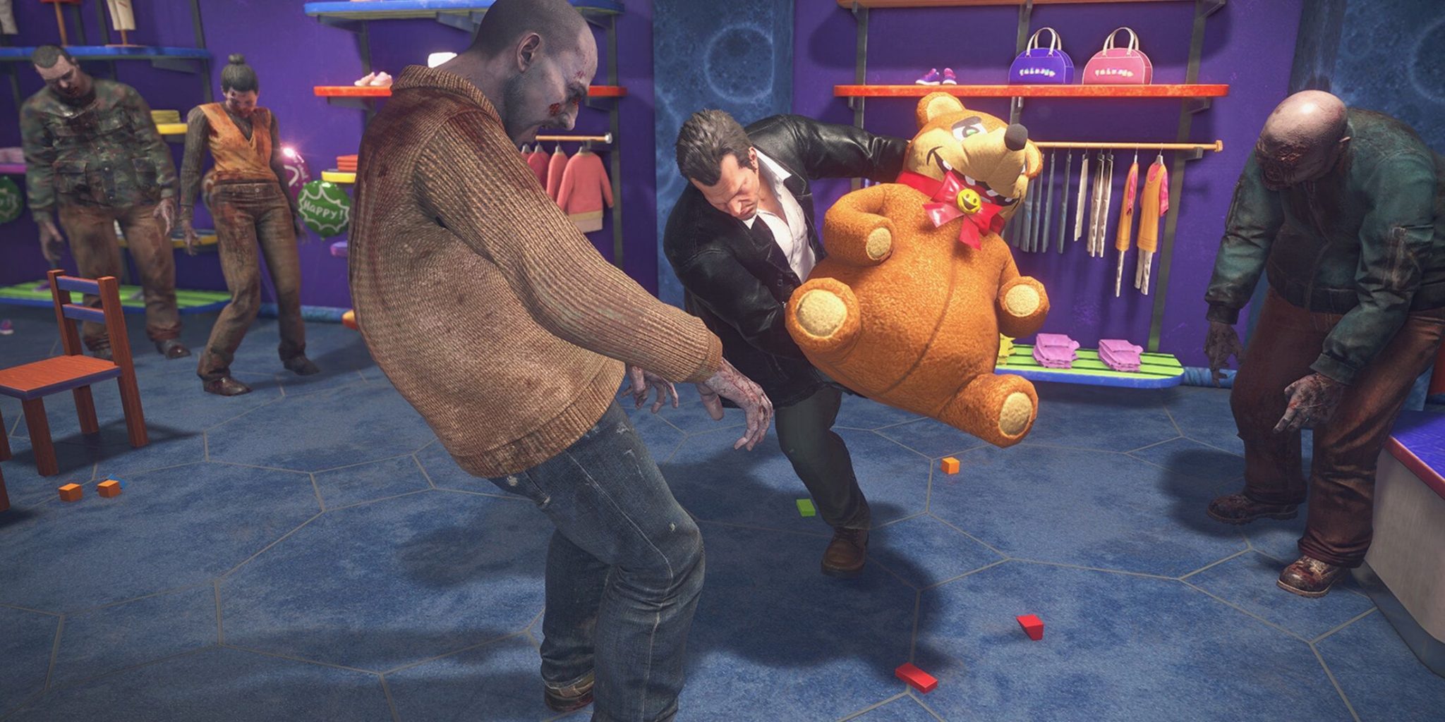 dead rising deluxe remaster teddy bear weapon