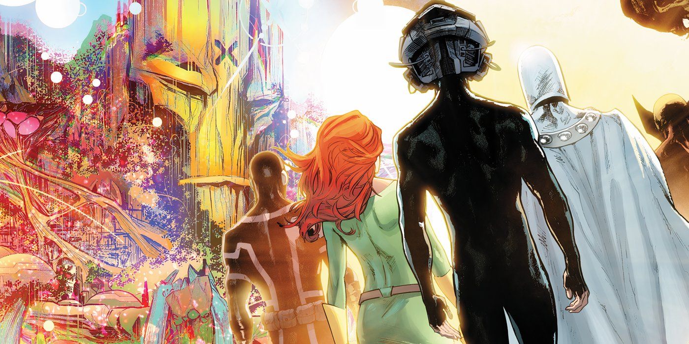 krakoa leaving earth and x men going through gate