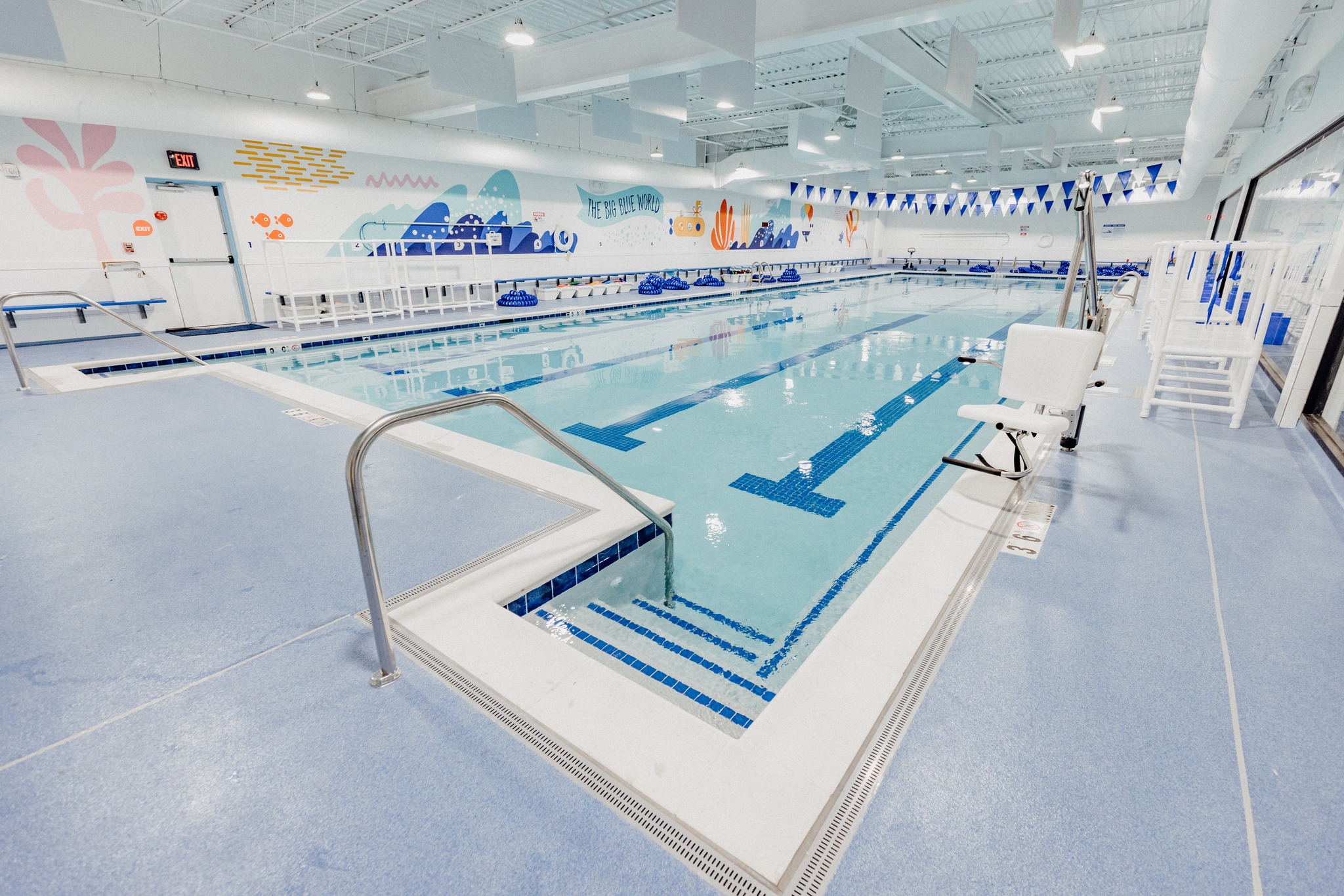 Big Blue Swim School Pool