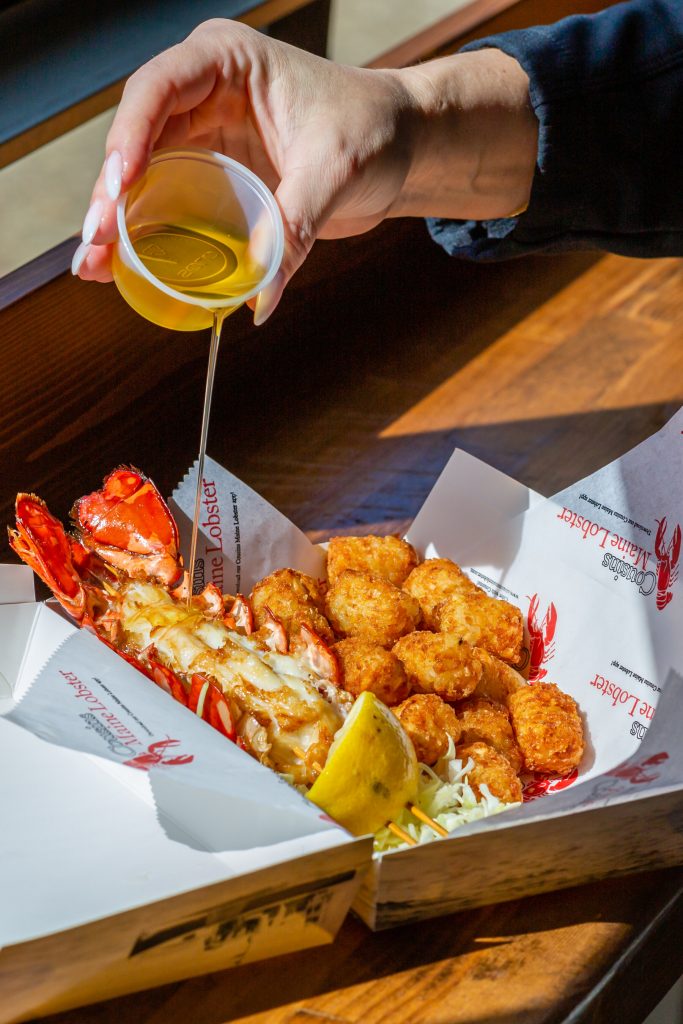 Cousins Maine Lobster Tail and Tots