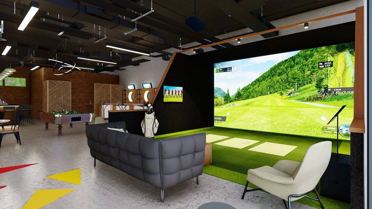 GolfSuites Indoor Simulator