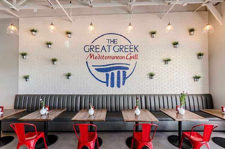 Great Greek Mediterranean Grill Interior
