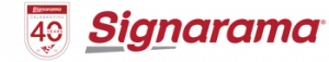 Signarama 40th logo Signarama 40th logo