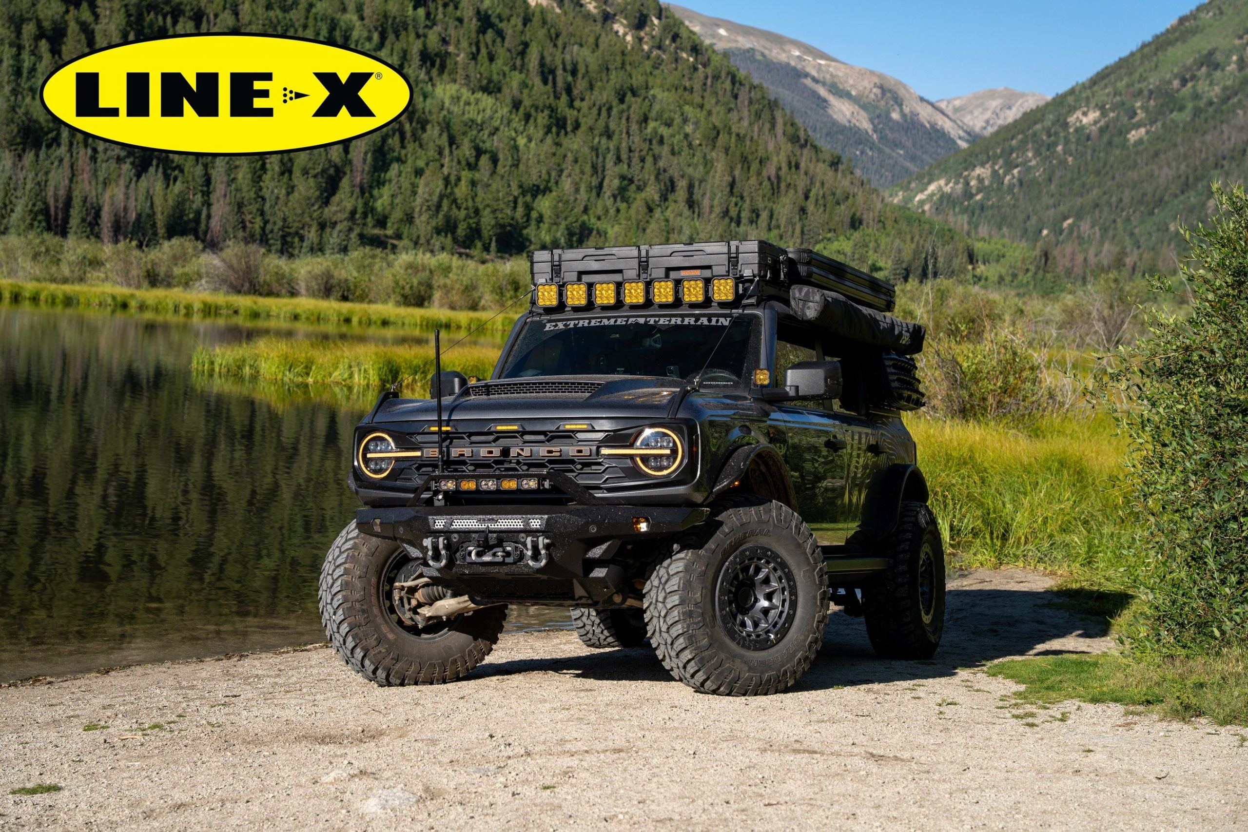 Bronco with LINE X